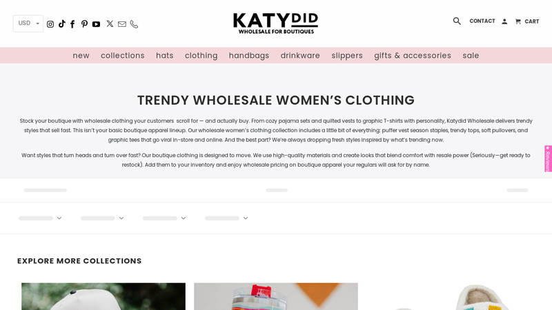 Trendy Wholesale Women's Clothing