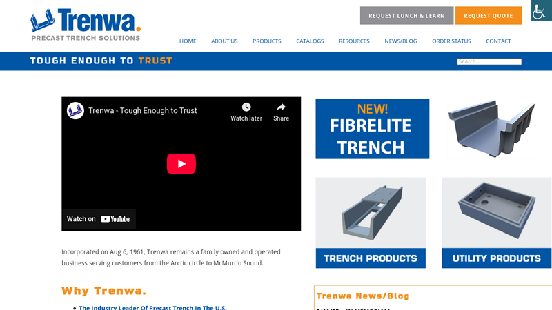 Trenwa Precast Trench Products
