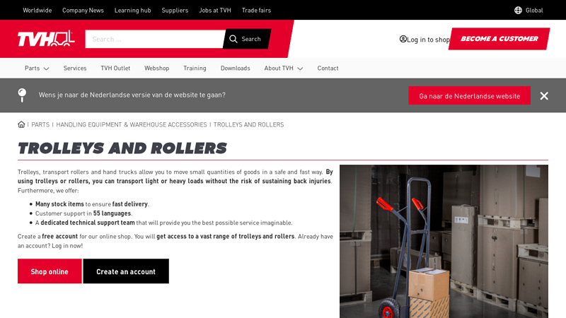 Trolleys And Rollers