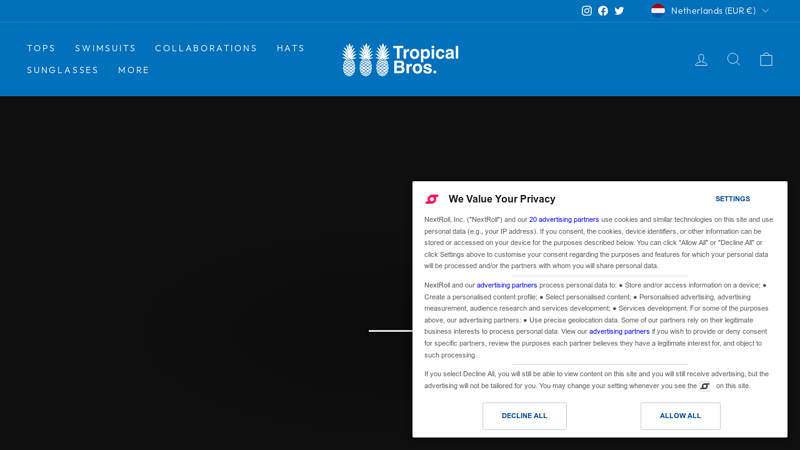 Tropical Bros super soft breathable Hawaiian Shirts, Polos ...