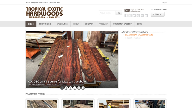 Tropical Exotic Hardwoods