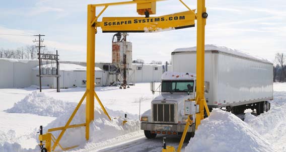 Truck & Bus Rooftop Snow Removal Machines