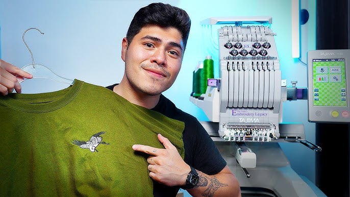 custom embroidery t shirts printing process