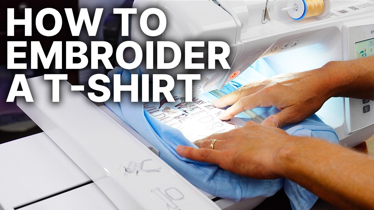 custom t shirts and embroidery printing process