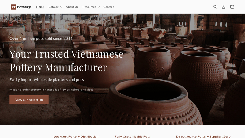 TT Pottery: Get Wholesale Planters & Pots