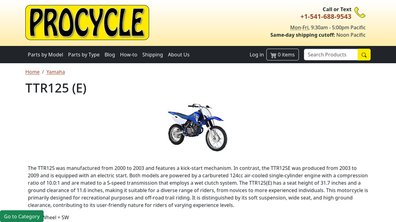 TTR125 (E)