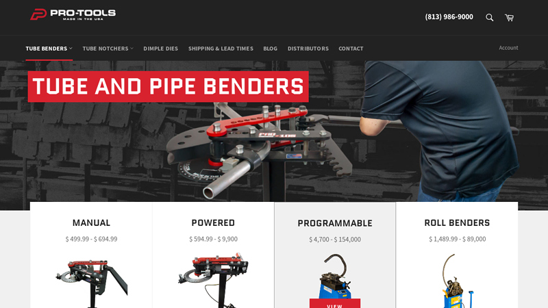 Tube and Pipe Benders