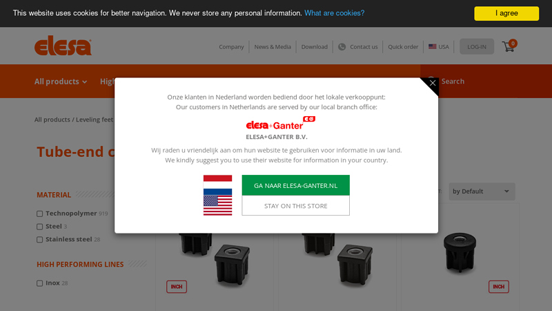 Tube-end caps and connectors