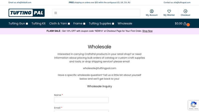 Tufting Gun, Tufting Cloth Wholesale