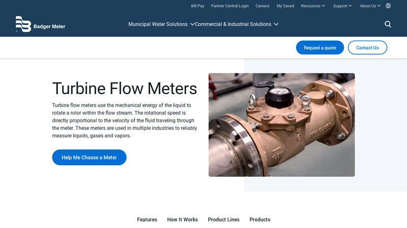 Turbine Flow Meters