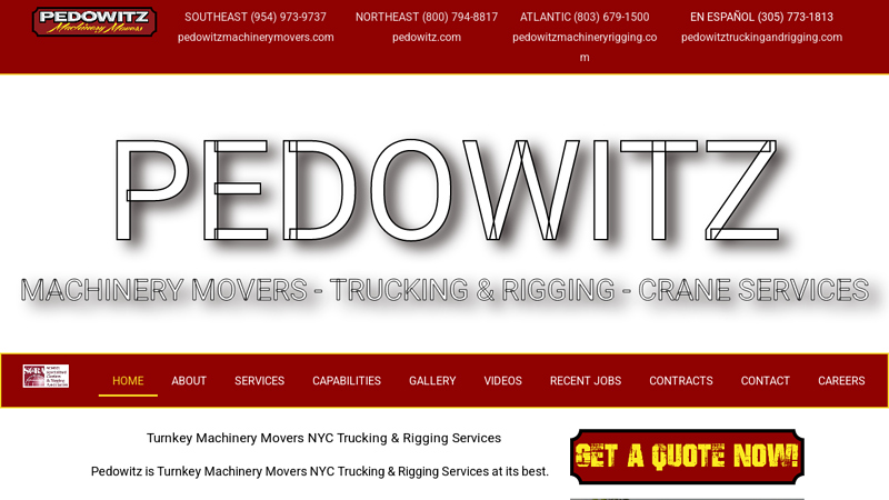 Turnkey Machinery Movers NYC Trucking Rigging