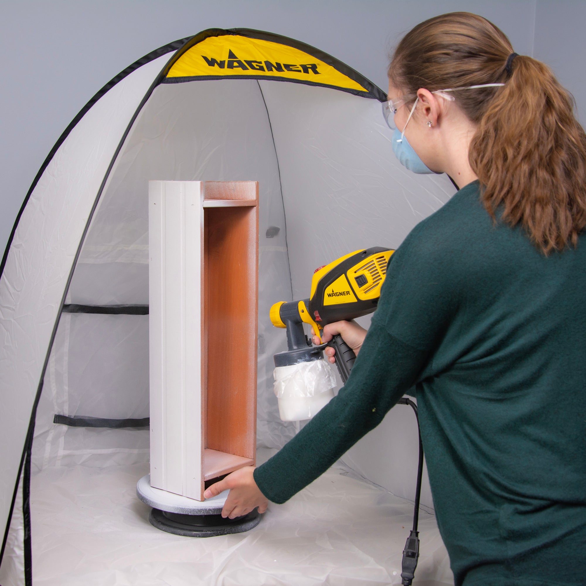 Turntable for Spray Finishing