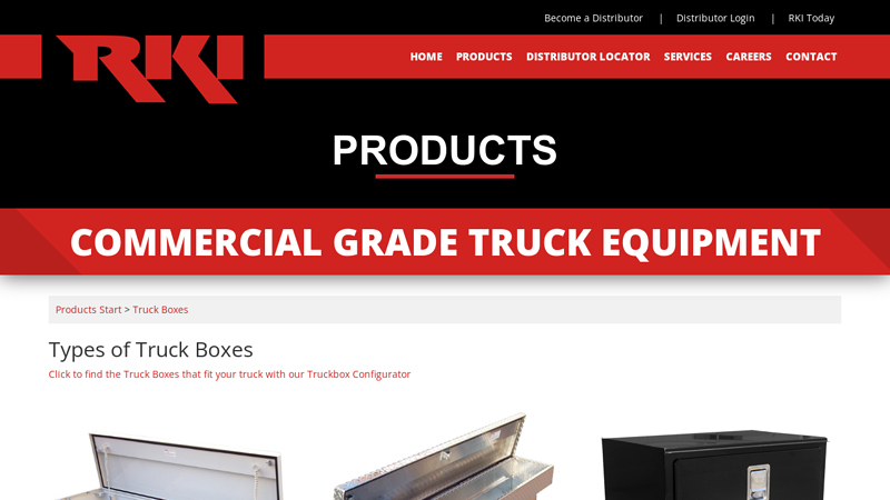 Types of Truck Boxes