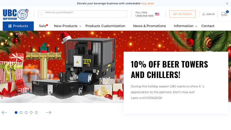 UBC Group USA ▷ Beer and Beverage Equipment Manufacturer ...