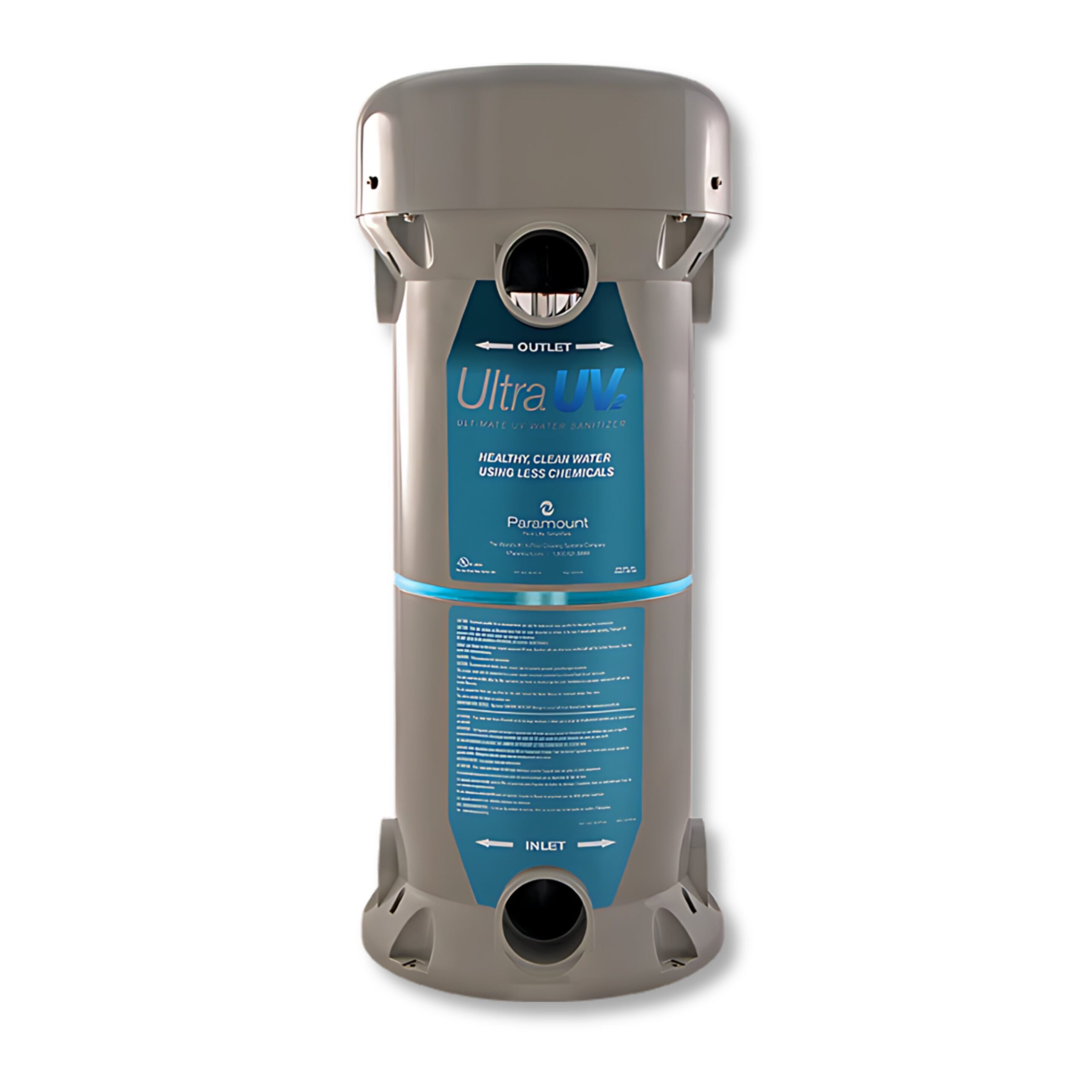 Ultra UV2 water treatment helps provide a clear and clean pool.