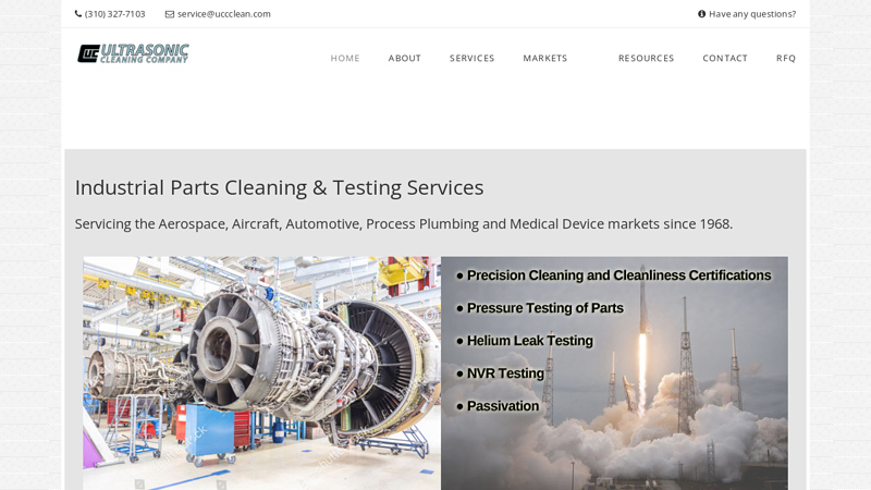 Ultrasonic Cleaning Co.