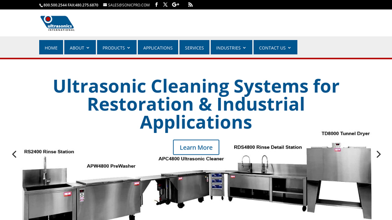 Ultrasonic Parts Cleaner