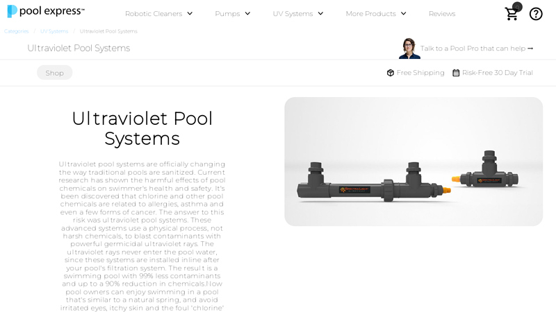 Ultraviolet Pool Systems