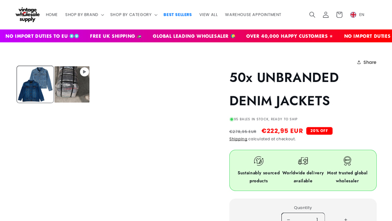 Unbranded Denim Jackets