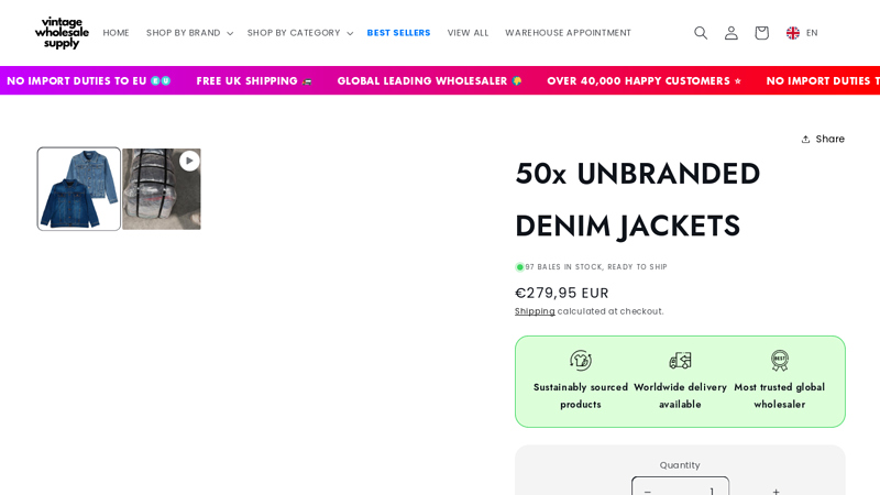 Unbranded Denim Jackets