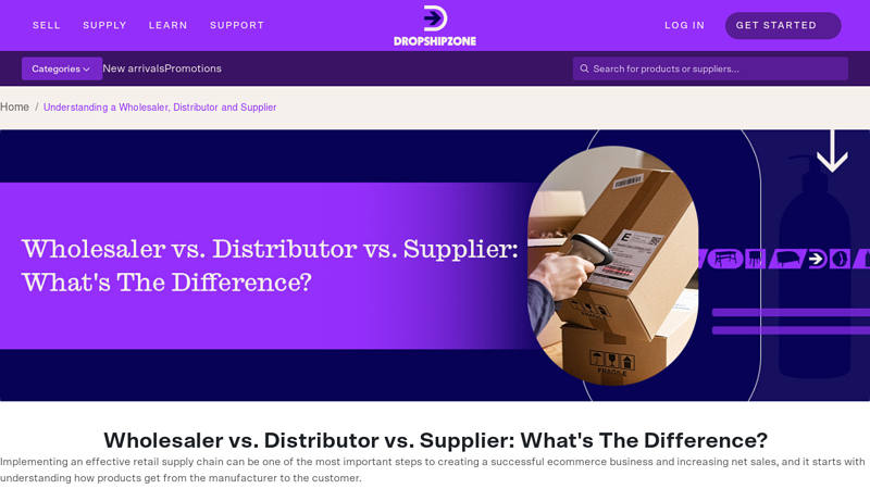 Understanding a Wholesaler, Distributor and Supplier