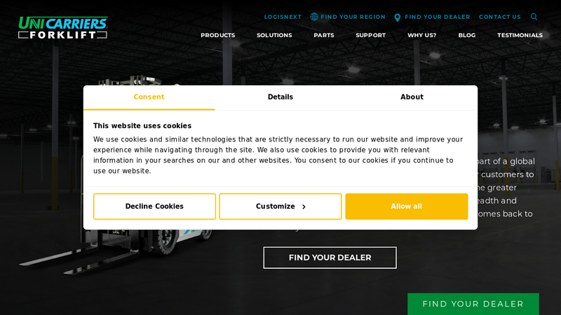 UniCarriers Forklifts