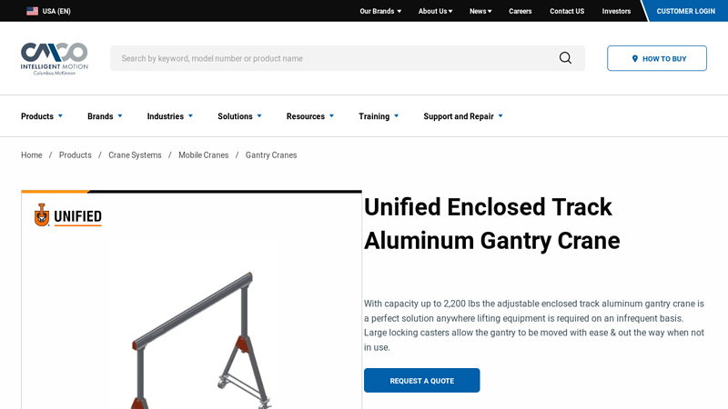 Unified Gantry Crane
