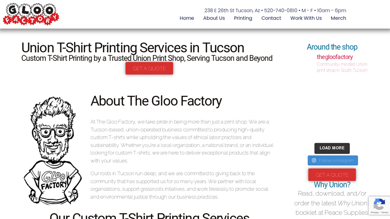 Union T custom t-shirts