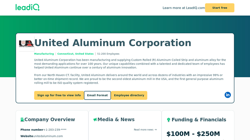 United Aluminum Corporation