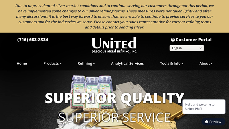 United Precious Metal Refining, Inc.