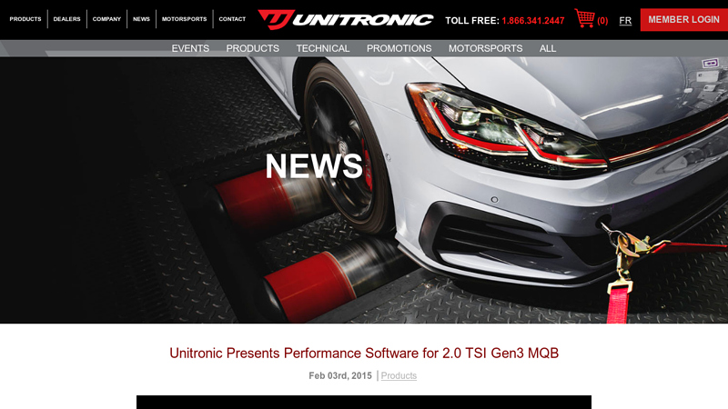 Unitronic Presents Performance Software for 2.0 TSI® Gen3 MQB®