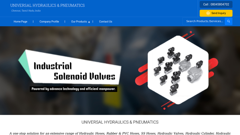 Universal Hydraulics & Pneumatics