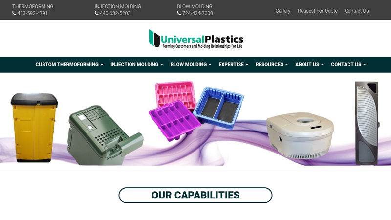 Universal Plastics: Thermoforming