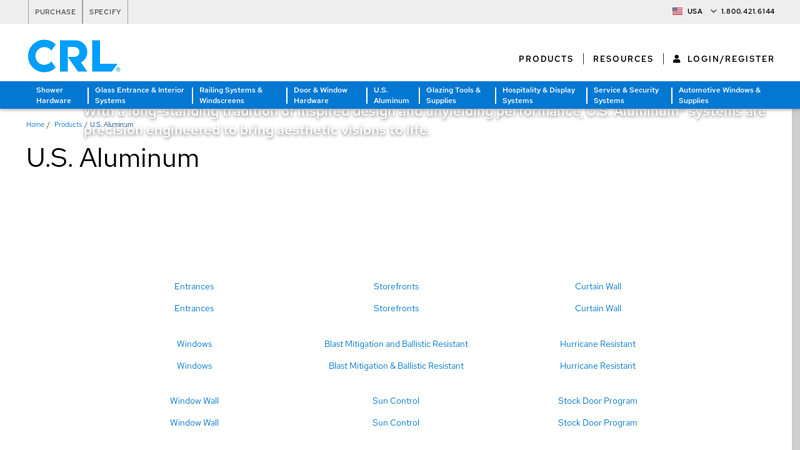 U.S. Aluminum Systems