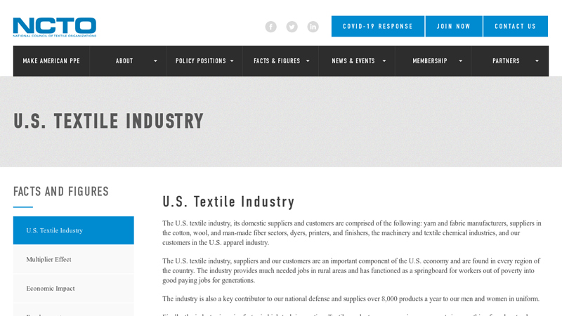U.S. Textile Industry