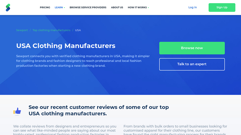 USA Clothing Manufacturers