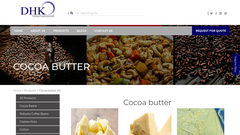 USA Cocoa Butter Supplier