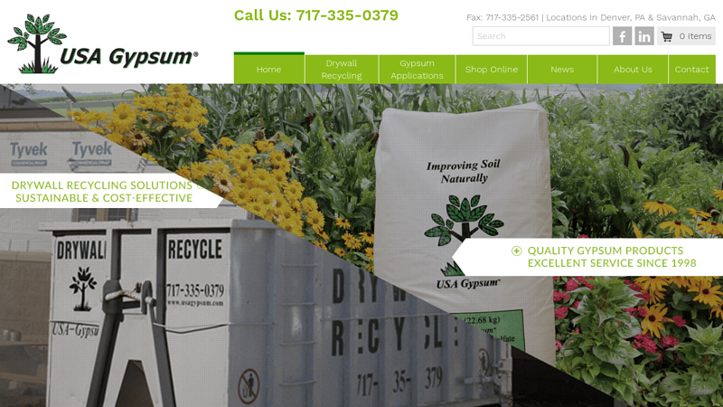 USA Gypsum Welcomes You