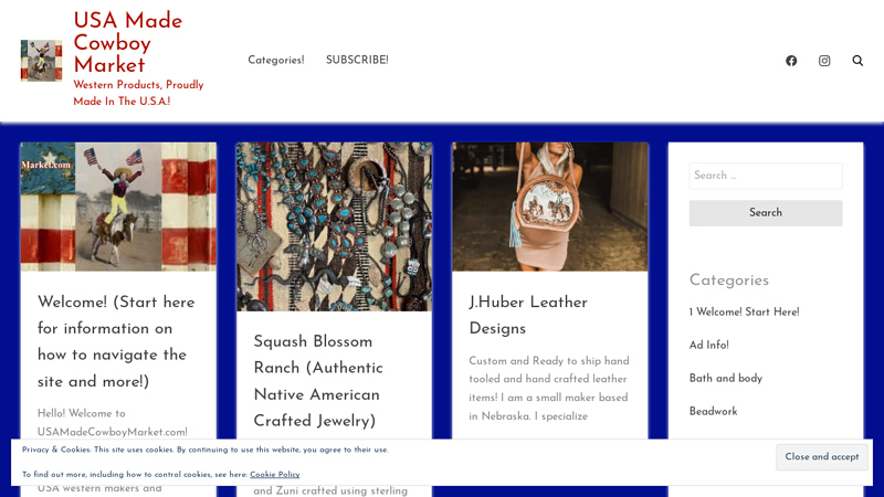 USA Made Cowboy Market