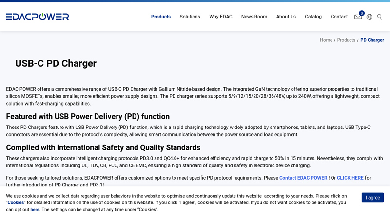 USB-C PD Charger Manufacturer