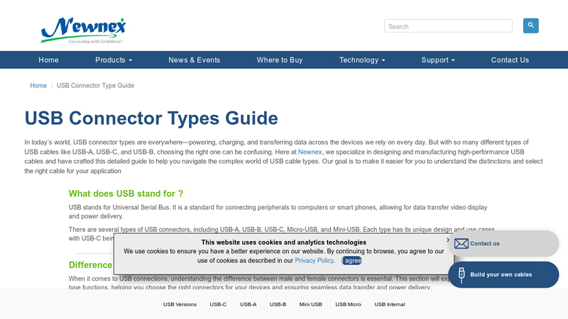 USB Types and Connectors Guide