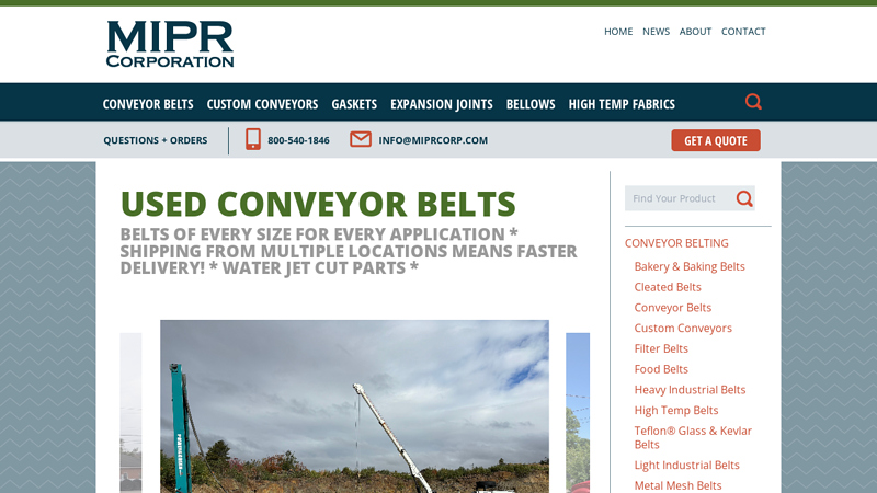 Used Conveyor Belts