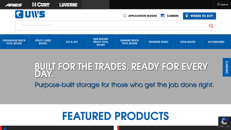 UWS: Truck Tool Boxes