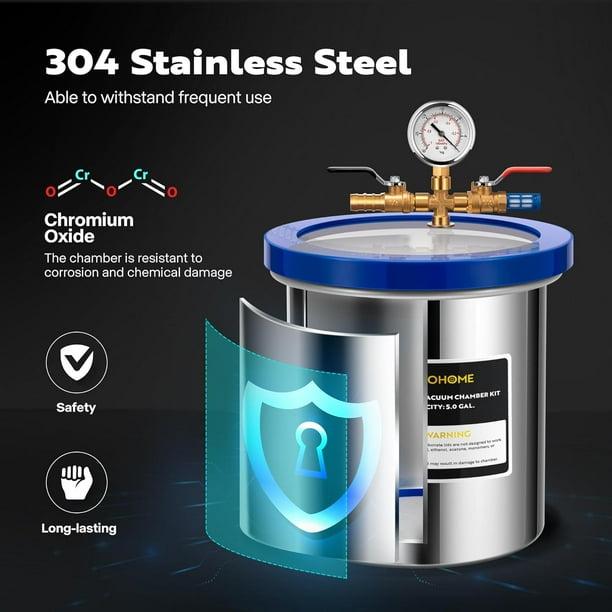 VACUUM DEGASSING CHAMBER