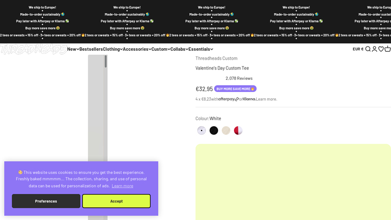 Valentine's Day Custom Tee custom t-shirts