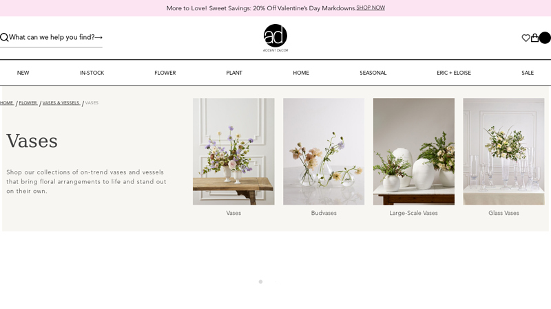 Vases & Vessels - FLOWER