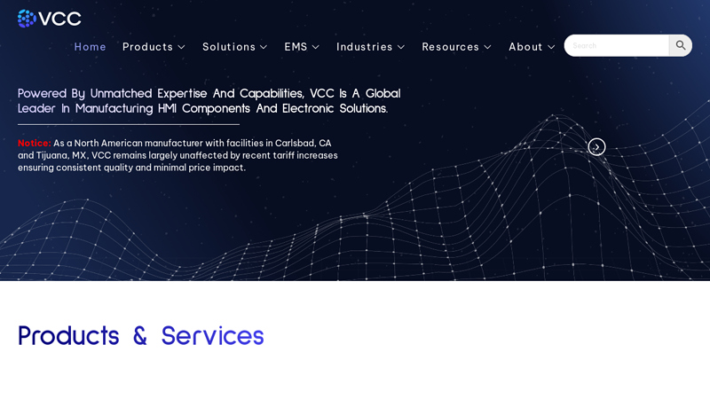 VCC - HMI Components