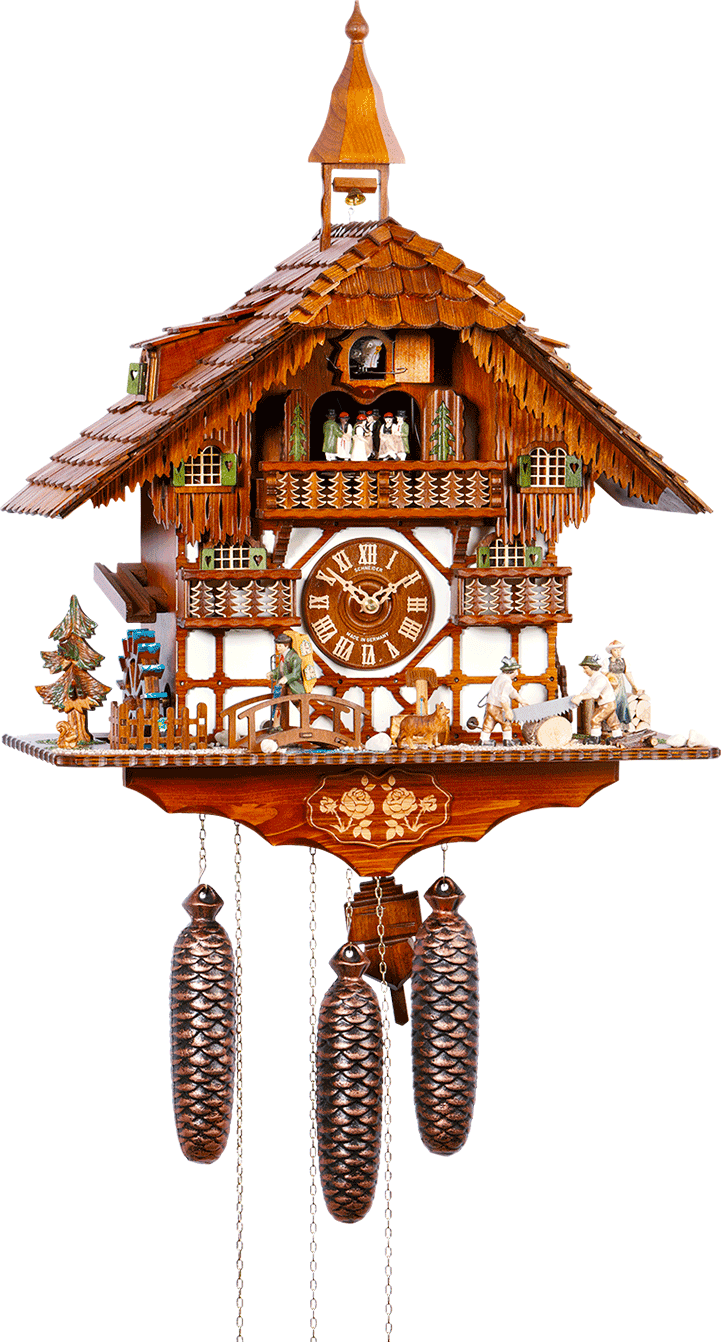 VdS Certified Black Forest Cuckoo Clocks