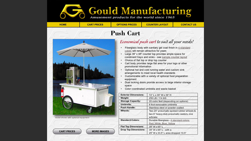 Vending Carts & Hot Dog Carts