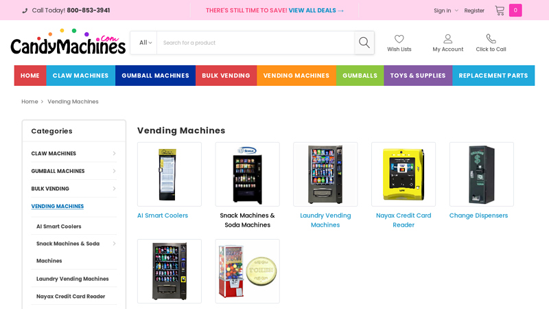 Vending Machines for Sale